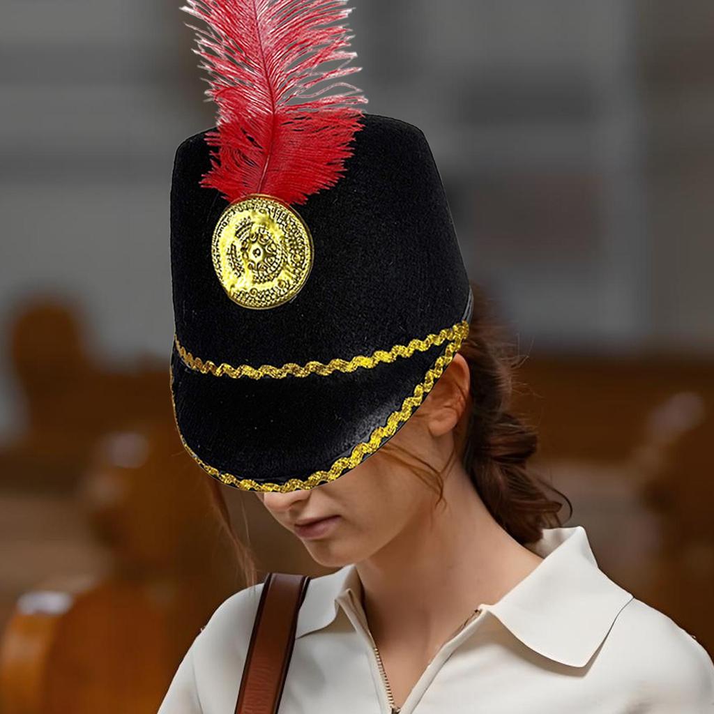 Nutcracker Hat Marching Band Costume Cosplay Apparel For Festival Autumn School Holiday Party Everyday Wear Photo Events Stage