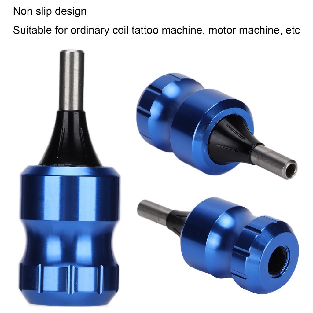 Tattoo Handle Cartridge Tattoo Grip Alloy Adjustable Tattoo Machine Handle Grip with Drive Bars for Professionals