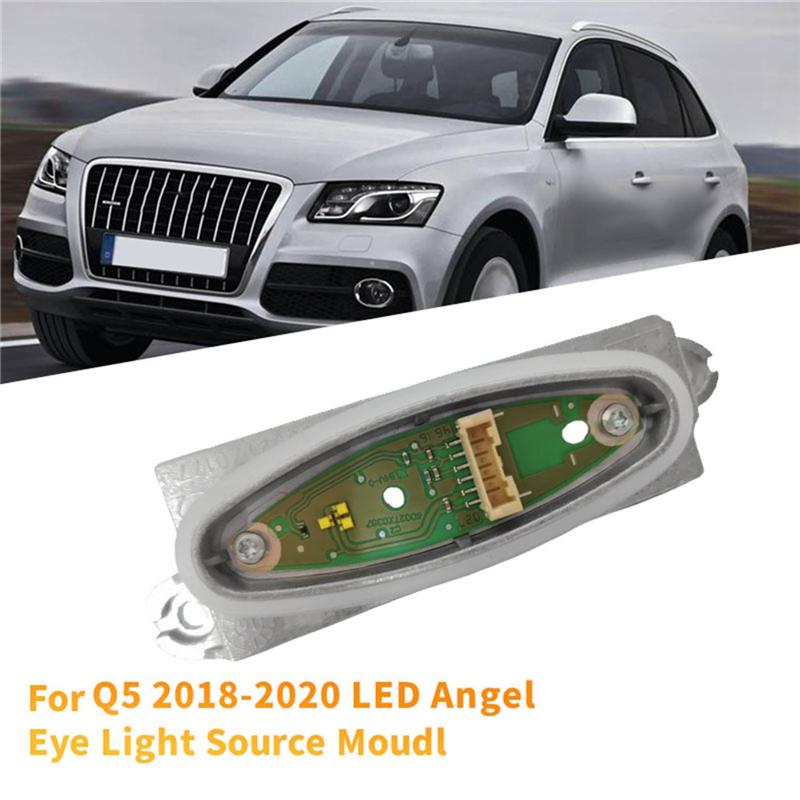 LED Angel Eye Daytime Running Light Module Front Headlight Moudle For Q5 2018- LED Light Source 80A998473 Left