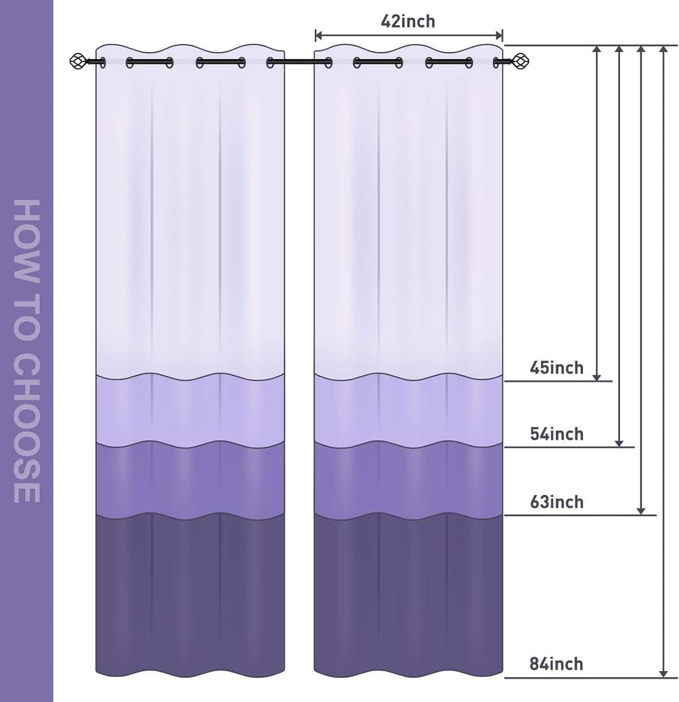 Blumige Verdunkelungsvorhänge, Boho Bunter Blumendruck Dekor für Zuhause Schlafzimmer Wohnzimmer Ösenfenster Verdunkelungsvorhänge