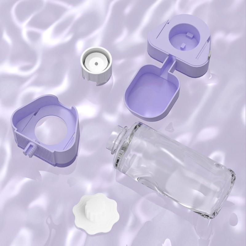 Rabbit Water Bottle 17oz Hanging Automatic Water Dispenser Non Leak Water Feeder for Bunny Guinea Pigs Ferret Kitten