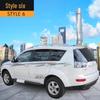 Mitsubishi Pajero V97/V93/V73/V77 Body Stripes: Exterior Pinstripe Sticker Decoration