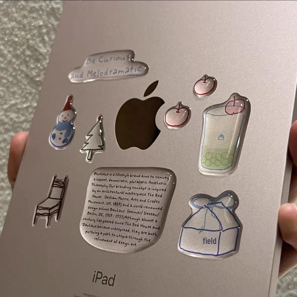 Entzückende 3D-Gelee-Sticker für DIY-Journaling & Geräte-Dekoration