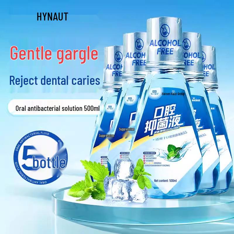 Hais Haina Refreshing Mint Antibacterial Mouthwash for Fresh Breath