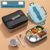 304 Stainless Steel 5-Compartment Lunch Box Set