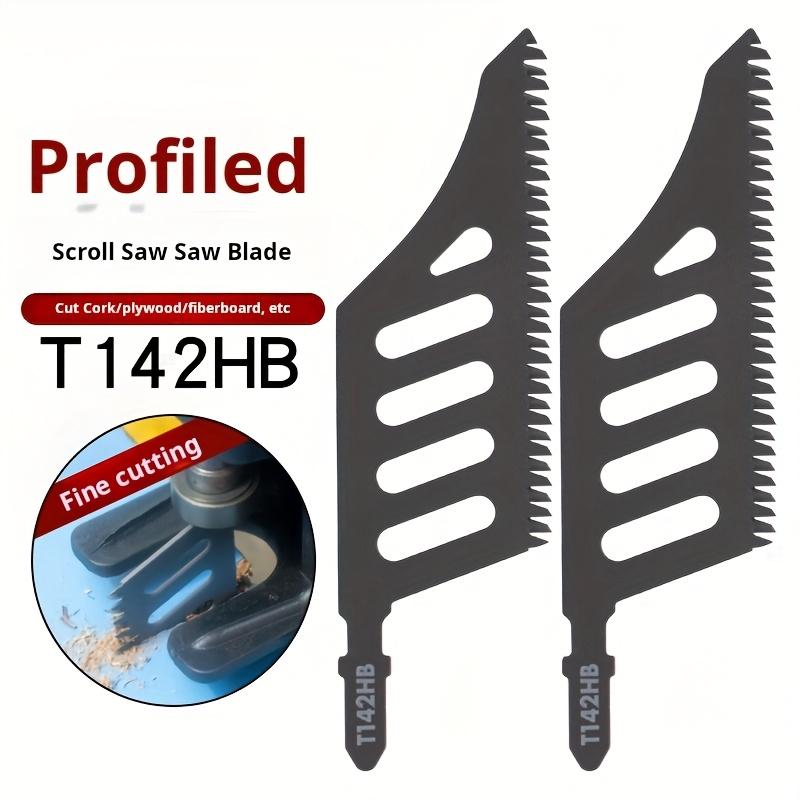 Carbon Steel Irregular Curved Saw Blade - Special-Shaped Scroll Saw Blade for Precise Wood Cutting, Manual Use, DIY & Professional Woodworking Tools