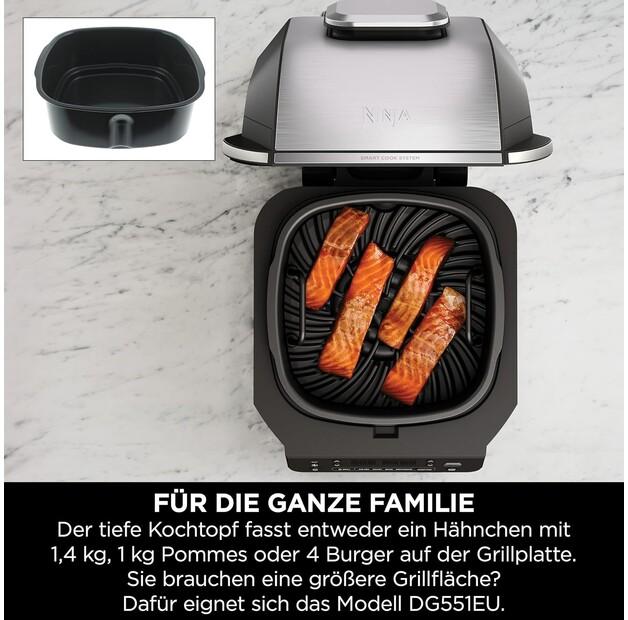 Фритюрница Ninja EG351EU 5 в 1 гриль и аэрофритюрница