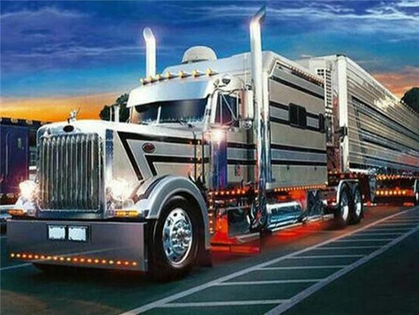 Diamond Painting New Collection Truck 5d Diy Embroidery Lorry Scenery Mosaic Cross Stitch Home Decor