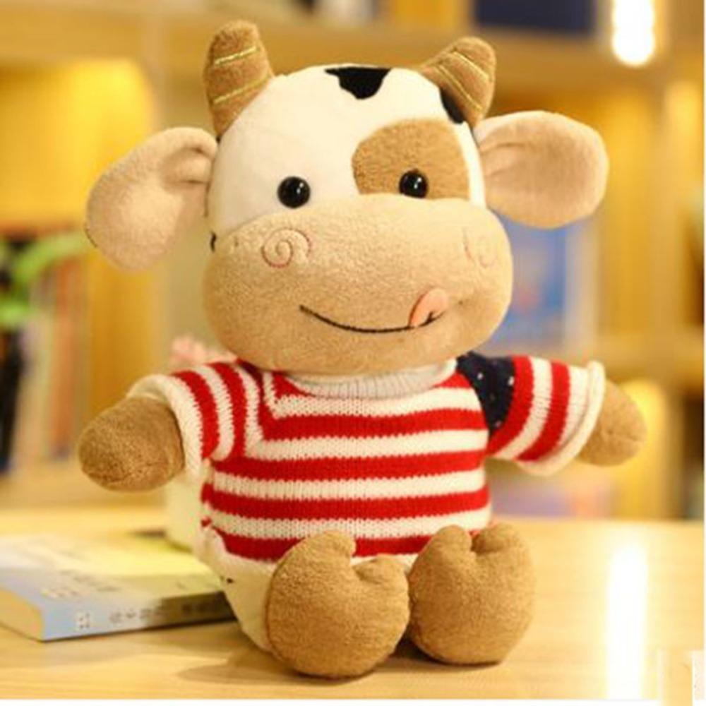 Calf Cow Plush Toy Cute Rag Doll Children's Toy Souvenir Doll To Give Girlfriend Gift Animal