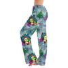 Womens Pajama Pants Sleepwear Casual Drawstring Elastic Waist Pants Comfy Straight Yoga Loose Trousers