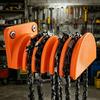 Space Saving Chainsaw Chain Hanger Holder With Ergonomic Waves Grooves For Easy Access Chain Storage Rack for Home Use