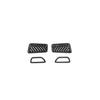 Black Brushed 4X Dashboard Air Outlet Vent CoverTrim For Toyota RAV4 -