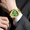 Luxury Man Watch Quartz Waterproof Luminous Date Chronograph Stainless Steel Men Wristwatch Military Sports Men's Watches