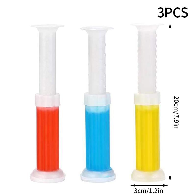 3/6PCS Toilet Detergent Toilet Cleaning Gel Bathroom Descaler Disposable Odor Closestool Aromatic Deodorant Household Freshener