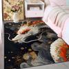 1PC Mysterious Oriental Dragon Print Carpet Rug for Living Room Bedroom Sofa Doormat Home Decor Non-slip Floor Mat
