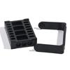 1pc 16 Holes Plastic Nail Art Grinding Head Bit Holder Storage Box Stand Display Rack for Manicure Drill Bits Container