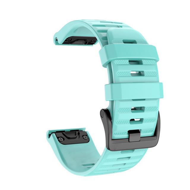 26 22MM Cinturini per orologi in silicone per Garmin Fenix ​​6X6 6S Pro 7X7 Easyfit cinturino Fenix ​​5 5X 5S Plus braccialetto Smartwatch