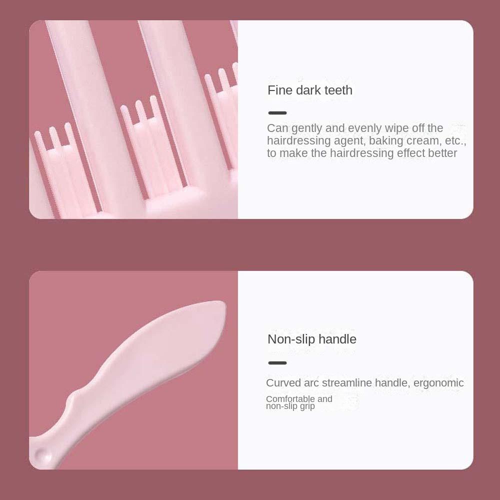 Hair Styling Tool Wide Curly Hair Brush Wet Curly Hairdress Wide Tooth Comb Portable   Lady/Girls