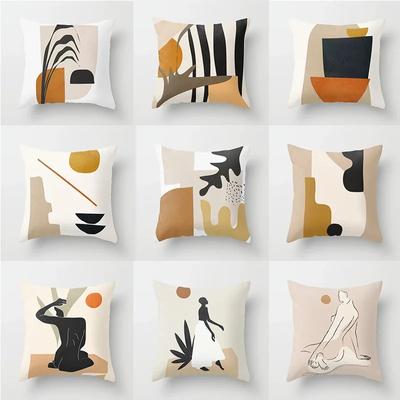 Kreative Illustration Bedruckte Dekorative Kissenbezüge Wohnzimmer Büro Ornamente Heim Kissenbezüge