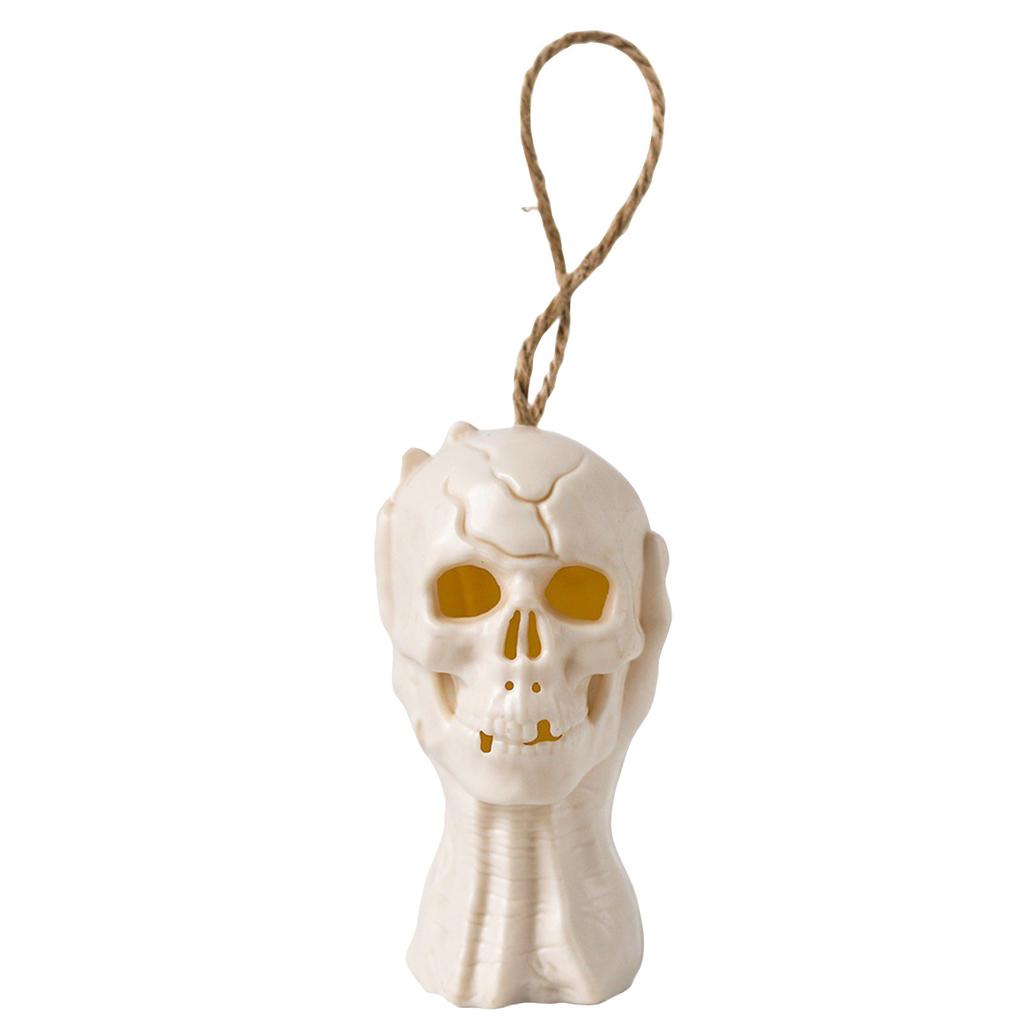 Halloween Skulls Lamp Product Holiday Decoration Props Hand Grabbing Head Lamp LED Electronic Candle Lamp Table Decoration