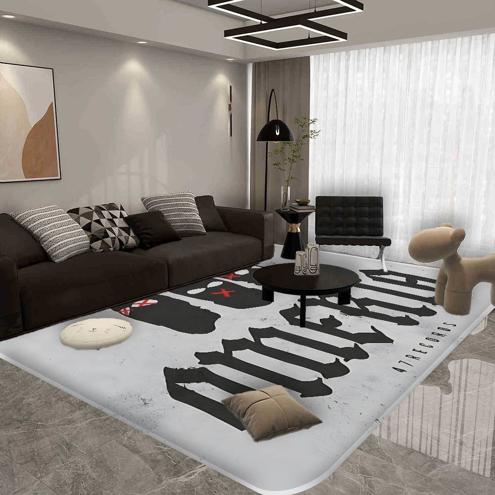 Cool Omerta Maes Room Mats Cheaper Anti-Slip Modern Living Room Balcony Printed Welcome Rug