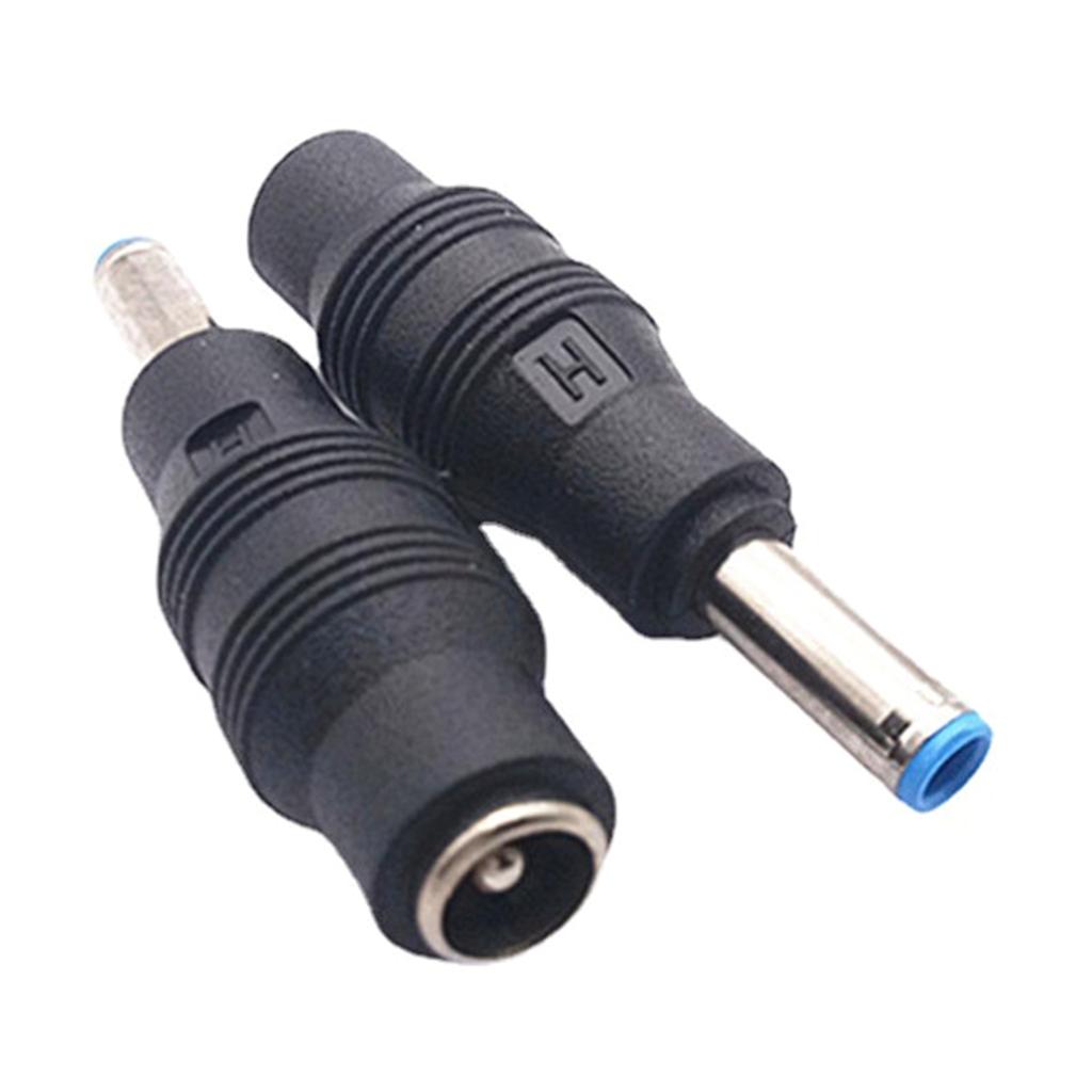 DC5.5x2.1mm to DC4.5x3.0mm Power Adapter Female to Male Charging Converter Connector for Laptops Power Supply