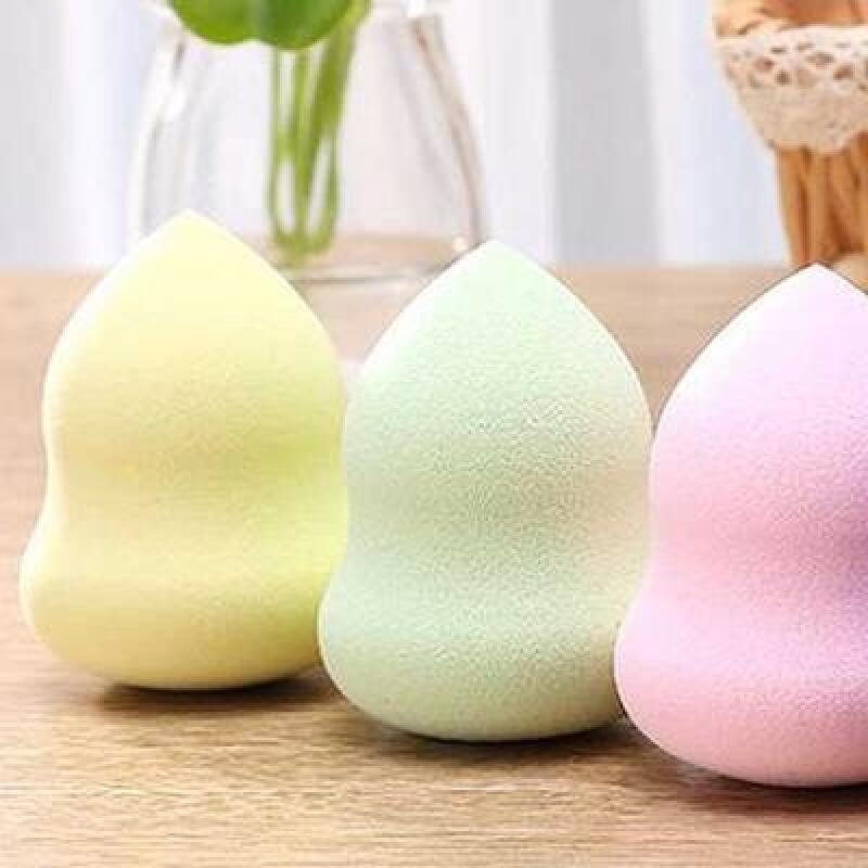 Fluffy, round BEAUTY TOOLS puff color random Random color/puff
