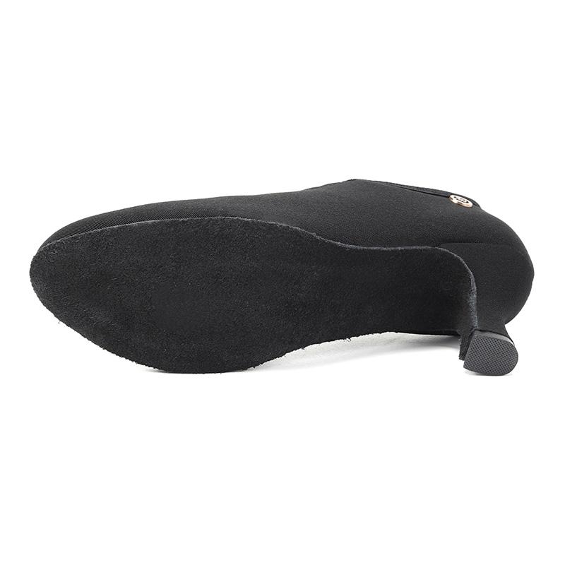 Women Standard Ballroom Dance Shoes Oxford Cloth Outsole Practice Competition Modern Dancing Shoe Dance