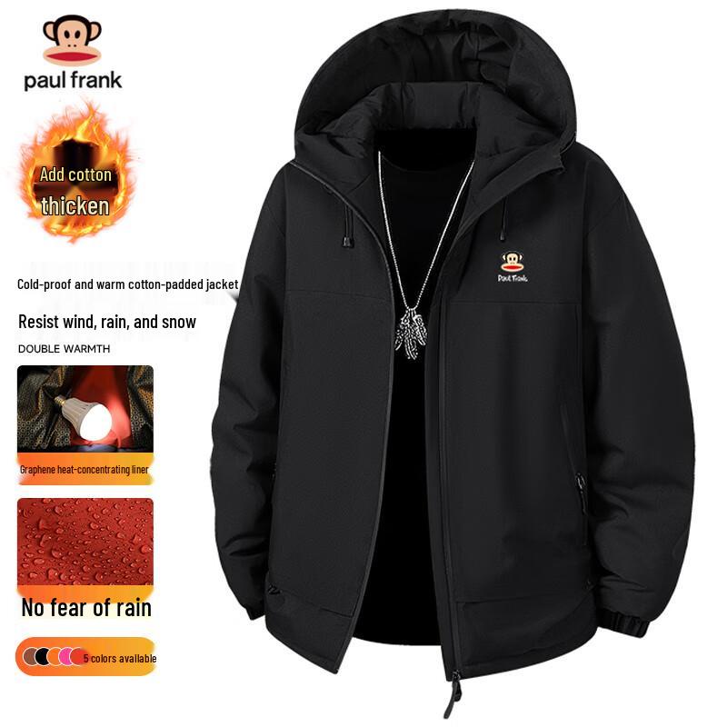 

Paul Frank Men s Hooded Winter Cotton Jacket M
