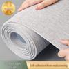 Hot New Cross-Border Linen Self-Adhesive Wall Stickers: Thick, Decorative, Waterproof Wallpaper for Bedroom & Living Room Headboard Background