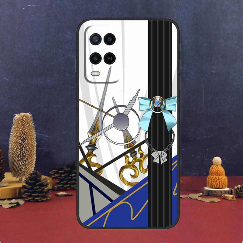 Anime Hololive Case For Oppo A80 A60 A40 A78 A98 A58 A38 A18 A54 A74 A94 A96 A76 A16 A15 A17 A57 A5 A6 Pro