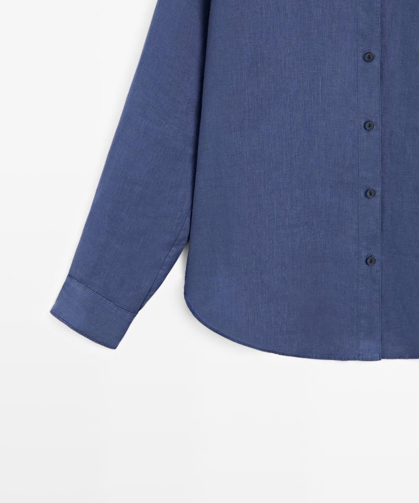 Masimodutti 100% Linen Loose Fit Shirt
