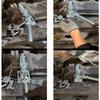Manual Metal Bender, Small Flat Iron Round Steel Bar Plate Tube Rebar Bending Machine