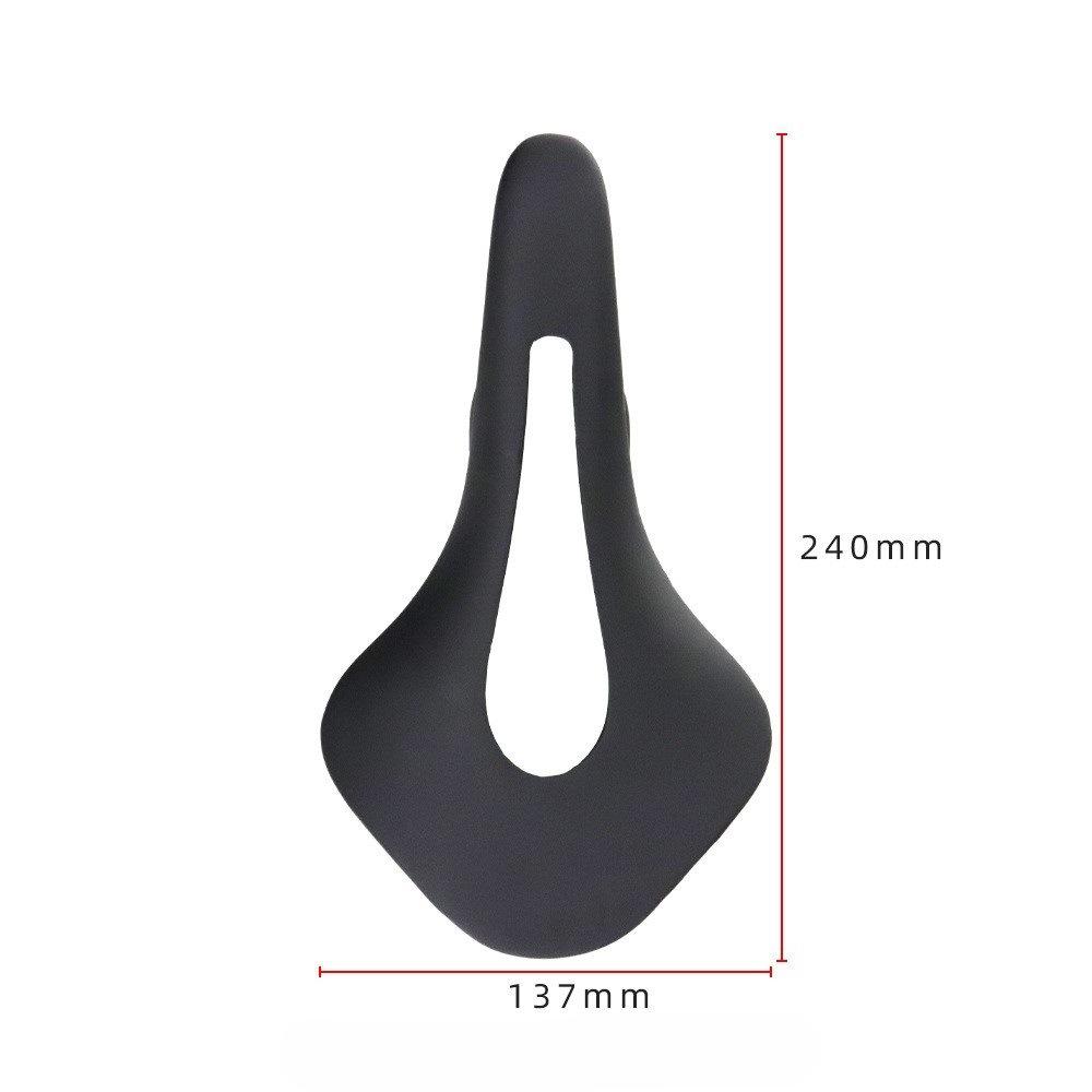 

Легкое полностью карбоновое горный велосипед шоссейный велосипед велосипедное сиденье подушка сиденья седло сверхлегкое 85г M чёрный