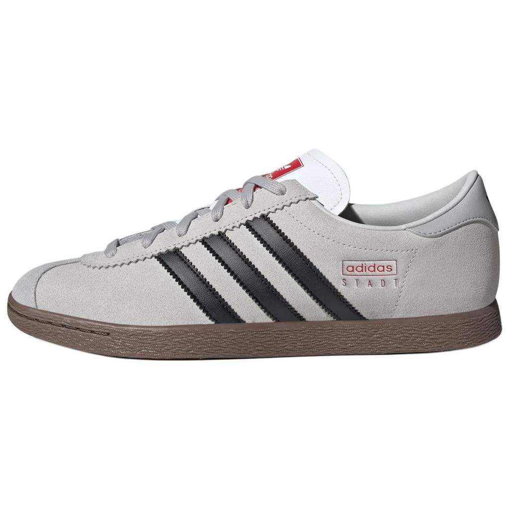 Adidas Stadt Grey Black Unisex Sneakers Grey-One Core-Black Grey-Two JR6342