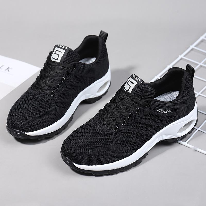 Shoes women's spring new women's shoes breathable soft-soled running shoes casual air cushion sports shoes women