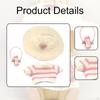 Doll Apparel Mini Knit Striped Sweater Gift Soft Accessory with Water Bottle