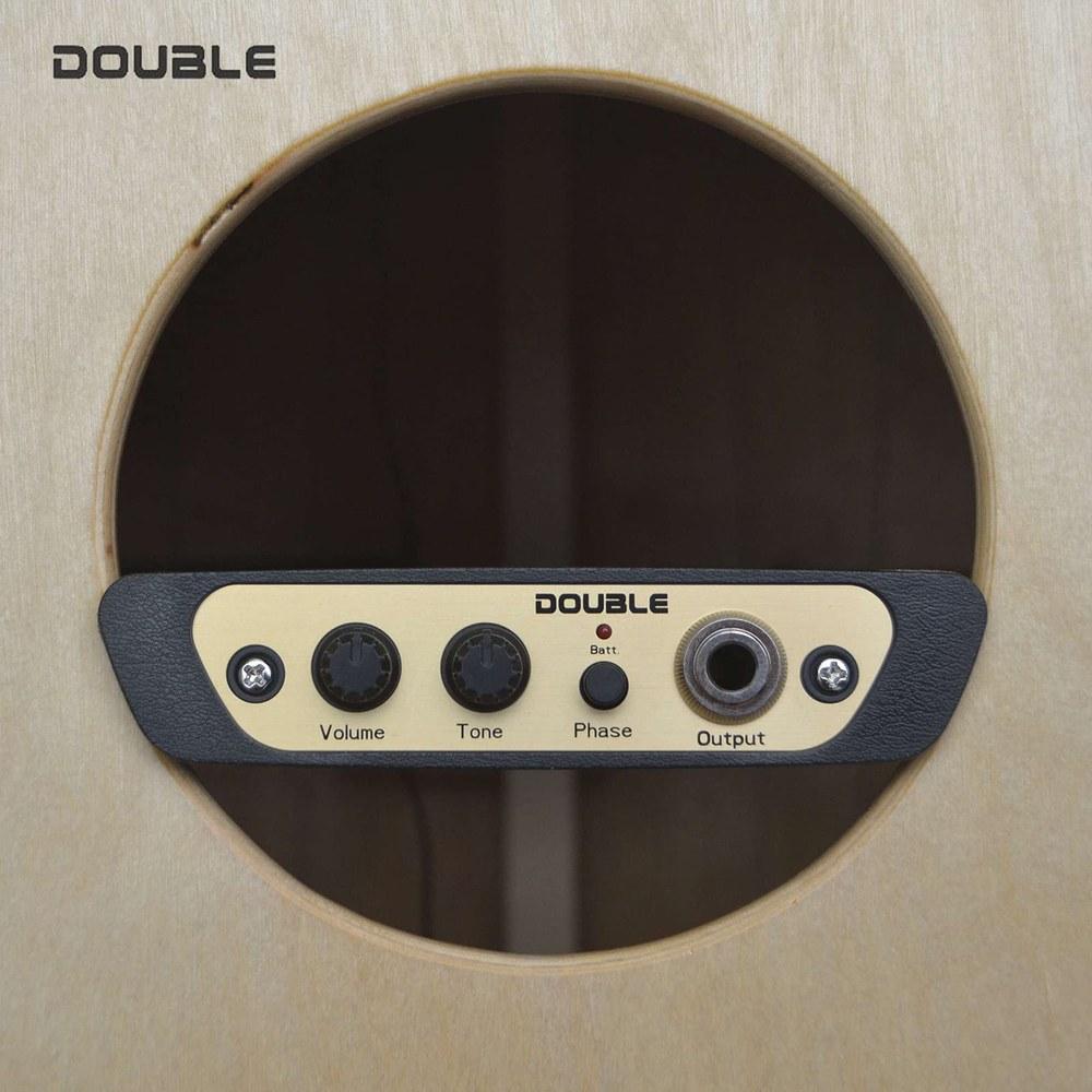 QWAX Cajón Box Drum Preamp Pickup Microphone with 1/4 Inch Jack