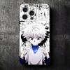 Hunter X-Hunters Killua Soft Phone Case for iPhone 16 16E 17 Air 15 Pro Max 14 Plus 13 Mini 11 12 7 Black Cover Back Shell