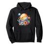 Hippie Flower and Planet Design Hoodie