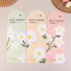 5Pcs Creative Single Bouquet Wrapping Paper Card Women'S Day Goddess Day Valentine'S Day Birthday Flower Cards For Her
