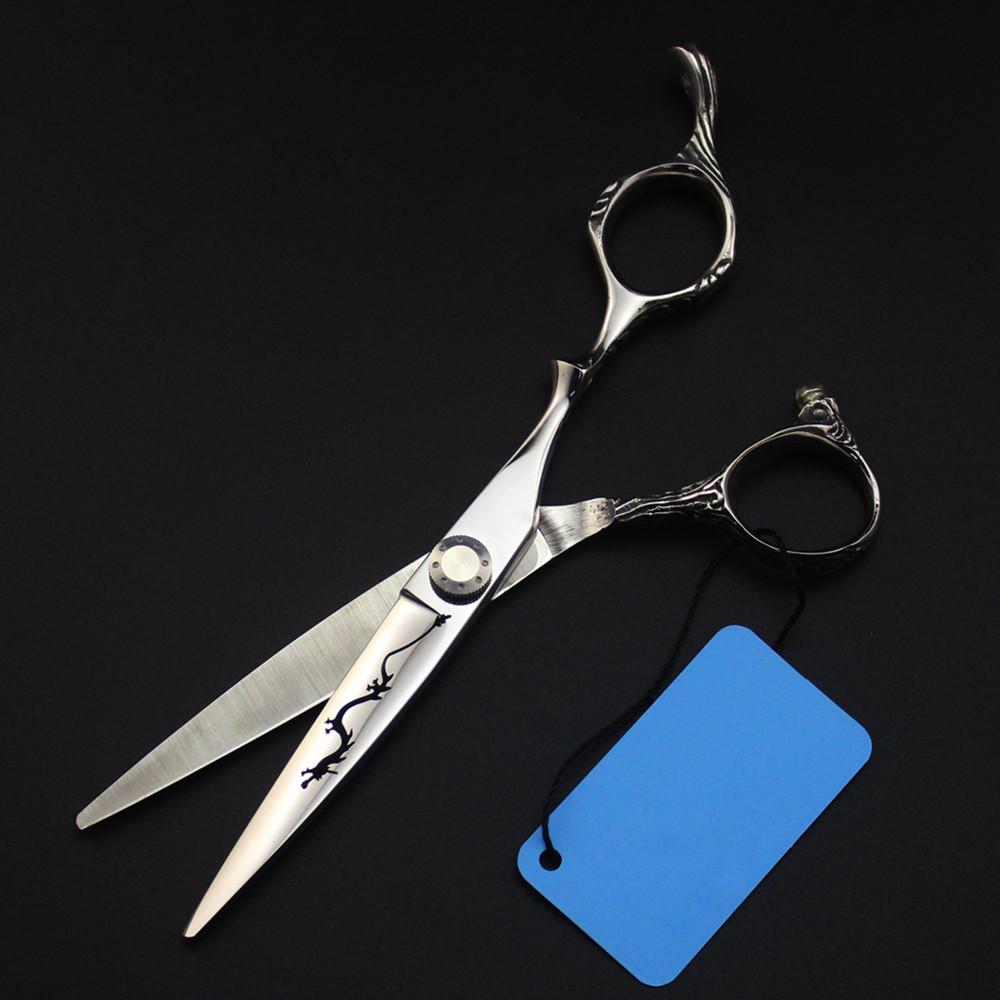 Professional 6 '' Hollow Scissor Dragon Hair Scissors Haircut Thinning Cutting Shears Hairdressing Scissors