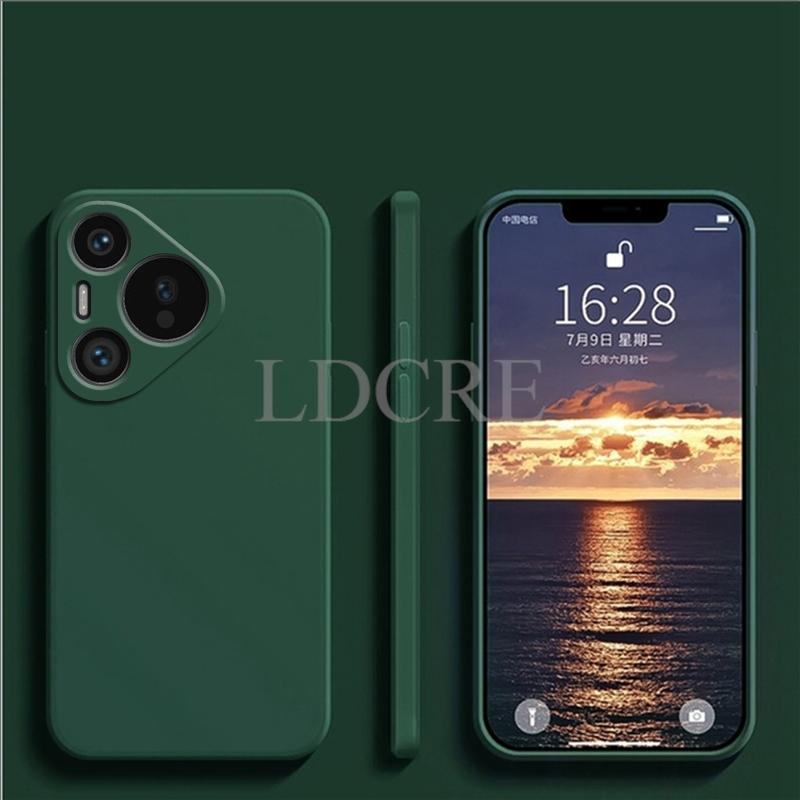

Для Huawei Pura 70 Pro Чехол Жидкий Силиконовый Простой Чехол Huawei Pura 70 Pro Чехол TPU Резиновый Защитный Чехол Для Телефона Pura 70 Pro Чехол Pura 70 Pro Plus