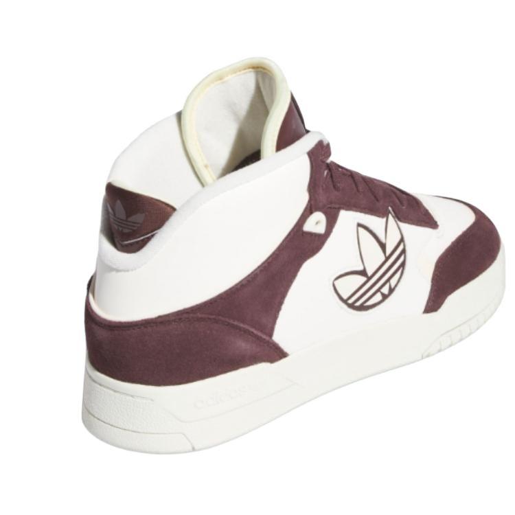 Adidas Originals Drop Step XL 2.0 Comfortable Versatile Non-Slip Durable Mid-Top Skate Shoes Unisex Sneakers White IH2165