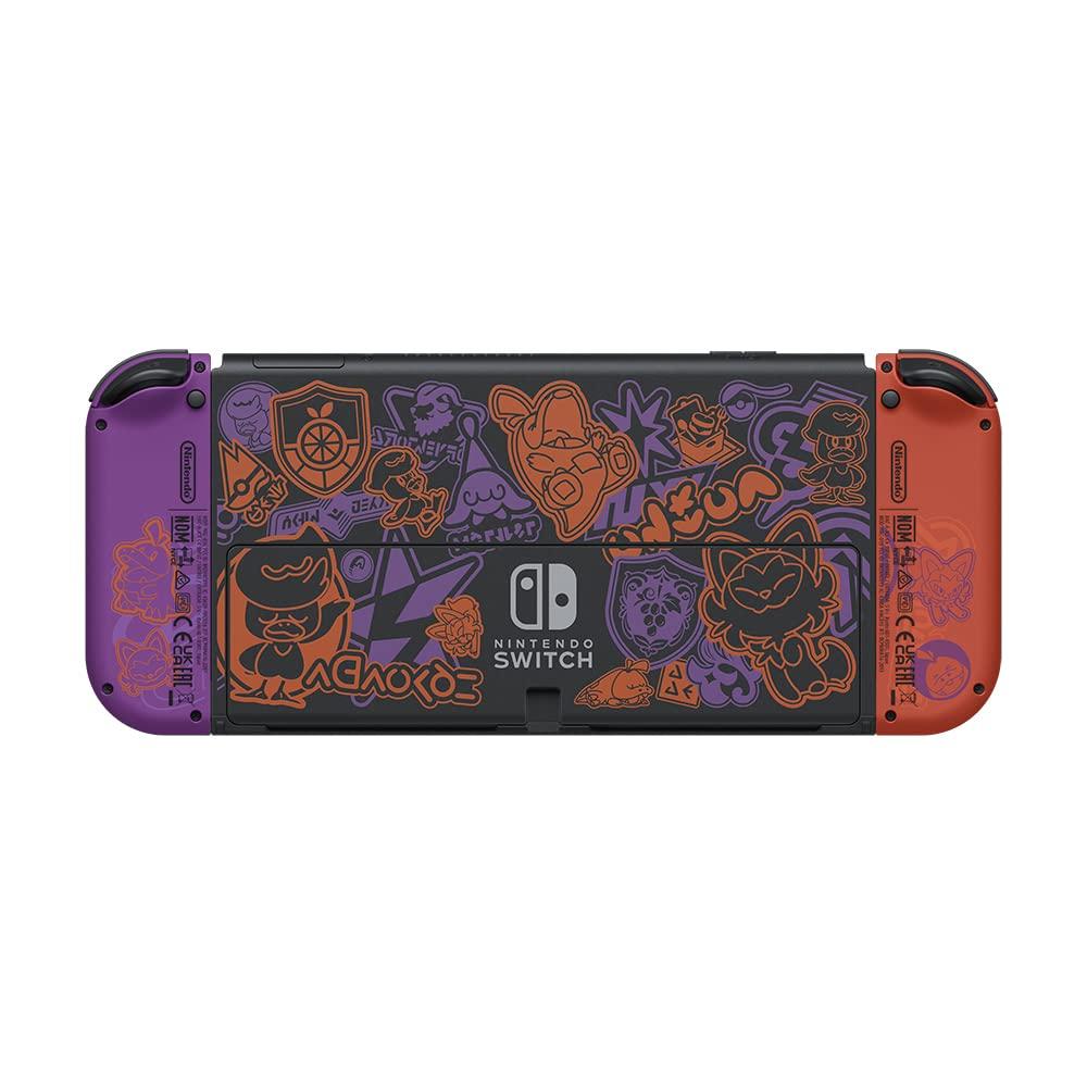 Refurbished Nintendo Switch (OLED Model) Scarlet Violet Edition (HEG-S-KEAAA)