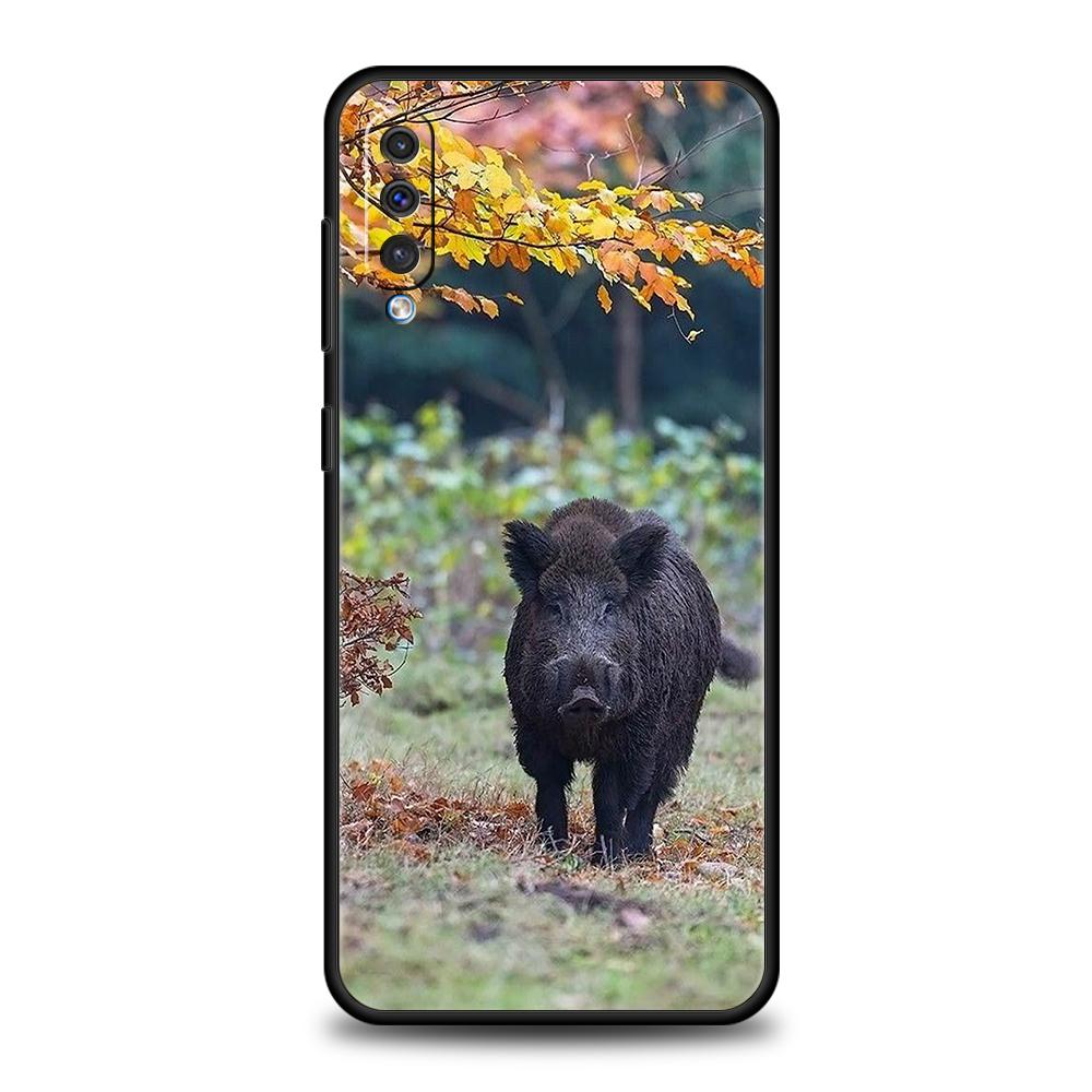 

Animal Wild Boar Phone Case For Samsung A56 A36 A26 A24 A16 A14 A12 A32 A50 A70 A20E A20S A22 A40 A34 A54 A42 A52 5G A06 Cover Samsung A20e