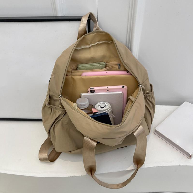 Women's Oxford Cloth Backpack Couples Matching Sports Daypack Lightweight Travel Bag with Adjustable Straps Rucksack CLE