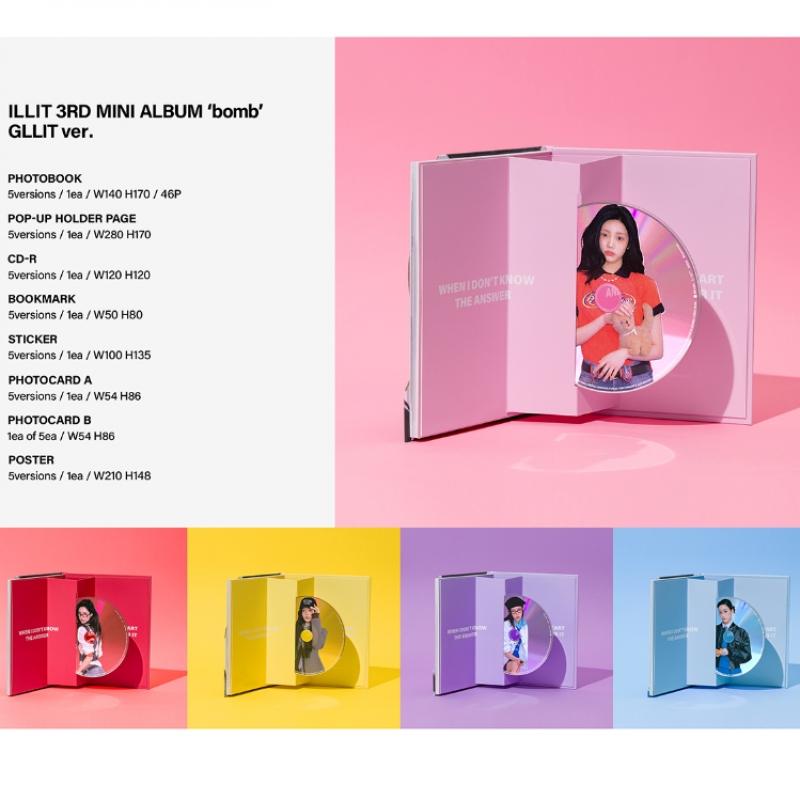 Illit   Bomb   3ο Μίνι Άλμπουμ  Gllit Ver. 