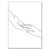 Nordic Minimalist Figures Line Art Sexy Woman Wall Canvas Painting Girls Drawing Posters And Prints Decor For Living Room HD0095