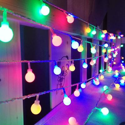 Outdoor Solar Lamp Fairy LED Globe Ball String Lights Home Garden Summer Wedding Camping Party Holiday Christmas Decoration 2025